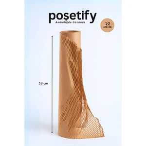 Petek Dolgu Ambalaj Kağıdı 38X50MT | Esnek Kraft Paketleme ve Koruyucu Dolgu Kağıdı