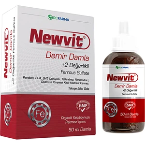 Newvit Demir +2 Degerlikli Damla 50 ml