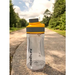 Şeffaf Spor Okul Ofis Su Matarası Suluk 530ML (5PP En Güvenilir Plastik Sınıfı)