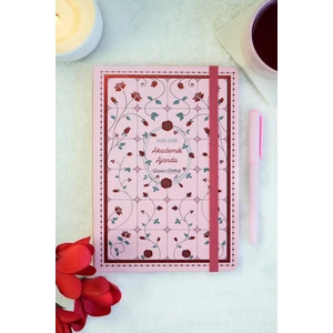 Victoria's Journals Sert Kapak A5 Akademik Ajanda 2025-2026.LASTIKLI