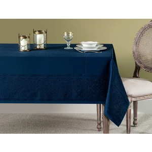 Madame Coco Moroccon Masa Örtüsü - Lacivert - 160X230 cm