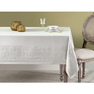 Madame Coco Moroccon Masa Örtüsü - Açık Gri - 160X230 cm