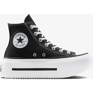 Chuck Taylor All Star Lift Double Stack Kadın Siyah Sneaker.001