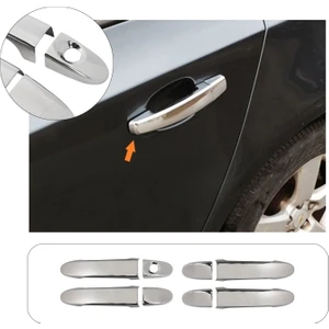 Ford Mondeo Uyumlu 2007-2015 Krom Kapı Kolu 4 Kapı Paslanmaz Çelik
