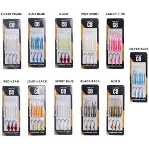 C8 8 cm 5.5 gr Silikon Yem Red Head