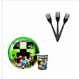 Minecraft Tabak, Bardak, Çatal