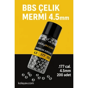 Bbs Çelik Bilye 177CAL 4.5mm 200LU Paket