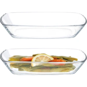 Madame Coco Bellanita 4'lü Servis Tabağı Seti - Şeffaf