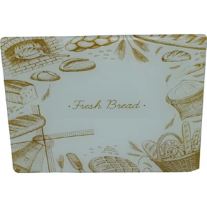 Cam Kesme Tahtası 20X30 – Kaymaz Tabanlı, Isıya Dayanıklı, Hijyenik ve Dekoratif (Rastgele Tasarım)