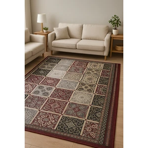 HCCOMPANYFABRİCON MODERN DESENLİ HALI ÖRTÜSÜ GRİ  6 m²