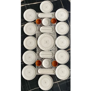 Gold Elips 12 Kişilik 23 Parça Kahvaltı Takımı