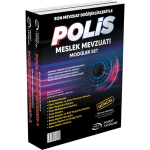 2502 Modüler Set Polis Meslek Hukuku ve Mevzuatı