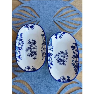 Yasemin Model 2'li Orta Büyük Sunum Tabağı