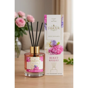 Buket Bambu Çubuklu Oda Kokusu 100 ml – Çiçeksi Esintili Dekoratif Koku