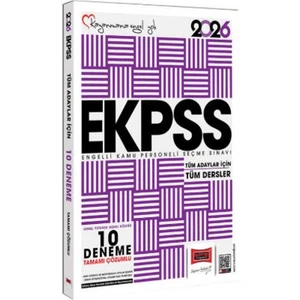 Yargı 2026 Tüm Adaylar Için Ekpss Gk-Gy Tüm Dersler Tamamı Çözümlü 10 Deneme