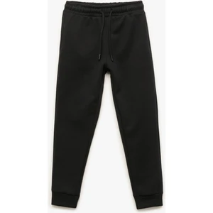 Beli Lastikli Cepli Basic Jogger Eşofman Altı