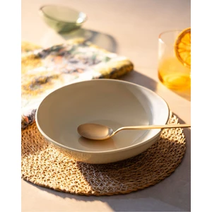 Souci Yemek Tabağı - Bej - 22 cm