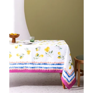 Madame Coco Limoges Masa Örtüsü - 150x150 cm - Sarı