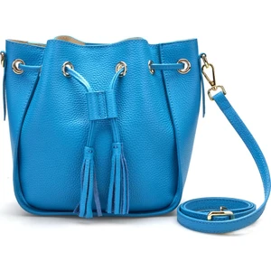 Deri Büzgülü Çanta