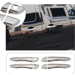 Peugeot 208 Uyumlu 2020 ve Üzeri Krom Kapı Kolu 4 Kapı Paslanmaz Çelik