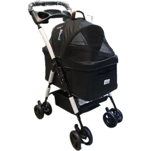Evcil Hayvan Arabası 65x45x95cm Siyah Max 15 Kg