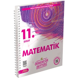 Murat Yayınları 11.Sınıf Matematik Öğrencim Defteri