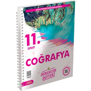 Murat Yayınları 11.Sınıf Coğrafya Öğrencim Defteri