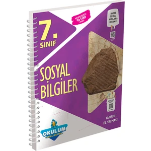 Muba Yayınları Murat Yayınları 7. Sınıf Sosyal Bilgiler Okulum Akıllı Defter