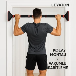 Yeni Nesil 72-100CM Koridor Kapı Barfiksi Barfix Aleti Çubuğu Çekme Barı Demiri Bar