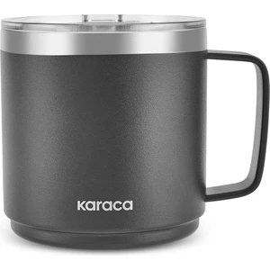 Thermal Çelik Mug 420 ml Siyah