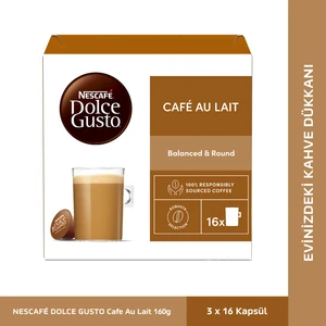 Dolce Gusto Café Au Lait 160G 16 Kapsül