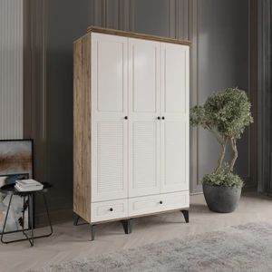 Nisa 3 Kapaklı Gardırop Dolap 120cm