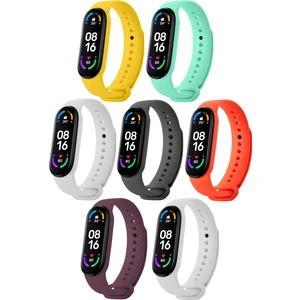 Xiaomi Mi Band 5 ve Mi Band 6 Uyumlu Yüksek Kalite Silikon Kordon Seti