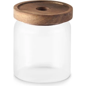 Mova Akasya Cam Saklama Kabı 500 ml