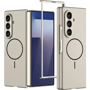 Samsung Galaxy Z Fold 7 Magnetik Soft Mika Ürün Kaliteli Kalıp Kapak Kılıf