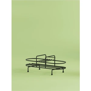 Metal Standlı Sıvı Sabunluk Şık Tasarımda Suya Dayanıklı Siyah Renk