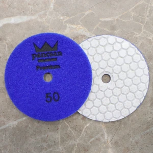 - Kuru Esnek Parlatma Ped Leri 100 mm Elmas ( Porselen , Granit , Mermer , Çimstone , Seramik)