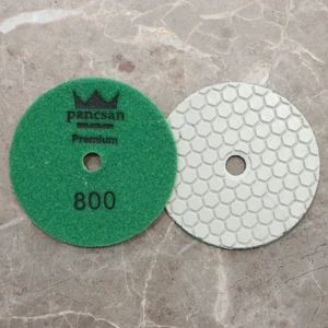 - Kuru Esnek Parlatma Ped Leri 100 mm Elmas ( Porselen , Granit , Mermer , Çimstone , Seramik)