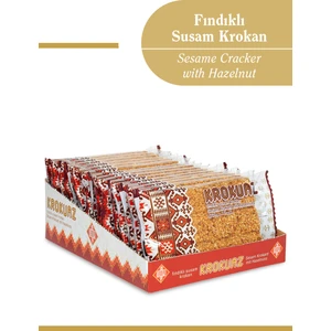 Ballı ve Fındıklı Susam Krokan 80 G x 16 Adet