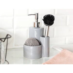 Madame Coco Trayer Fırçalı Sıvı Sabunluk