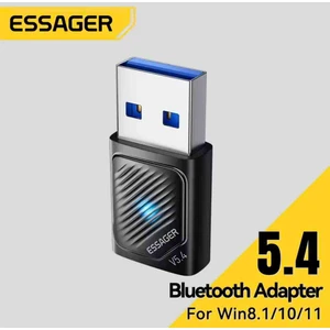 Bluetooth Adaptör 5.4 Süper Hızlı Ce Lisanslı Yüksek Performans Düşük Gecikme Son Nesil Teknoloji 5.4 Ultra Hızlı
