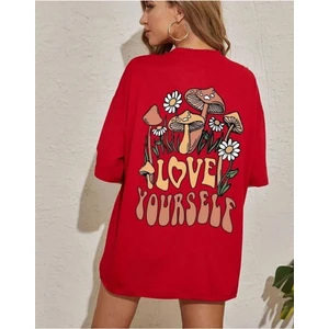 Malkoçbey 6 Kalp Baskılı T-Shirt