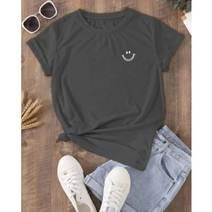 Malkoçbey Vıntagge Baskılı Oversize Unisex Basic T-Shirt