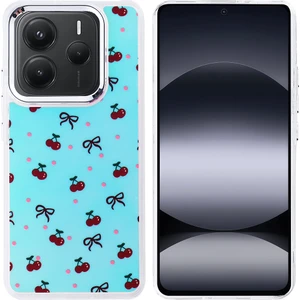 Redmi Note 14 5g Kılıf Airbag Tasarımlı Sah Hadra Kapak - Kiraz