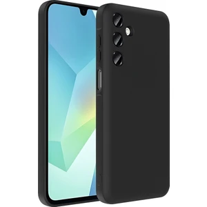 Galaxy A16 Kılıf Kamera Korumalı Kartlık Hazneli Sah Vitra Kapak - Siyah