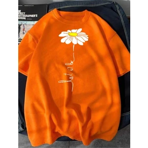 Malkoçbey Never Baskılı Oversize Unisex Bisiklet Yaka Sweatşhirt