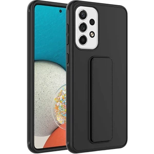 Galaxy A73 Kılıf Kflg Qstand Kapak-Siyah