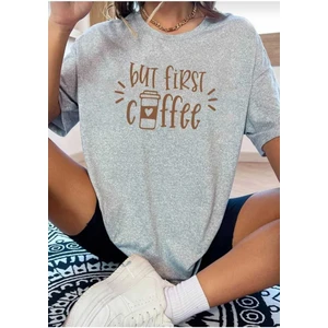 Malkoçbey Baskısız V Yaka  Oversize Unisex Basic T-Shirt