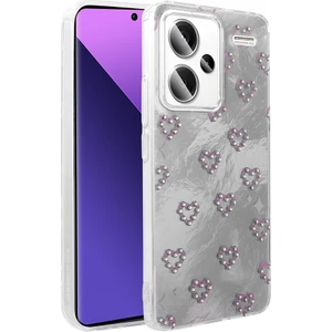 Redmi Note 13 Pro Plus 5g Kılıf Kamera Korumalı Figürlü Kflg Ponti Silikon Kapak - Beyaz