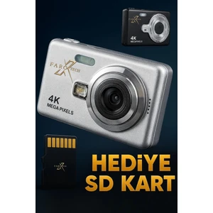 Hafıza Kartı Hediyeli | Dijital Fotoğraf Makinası | 2.7k | 48MP | 16X Zoom | 1920X1080  | F/p Ürün